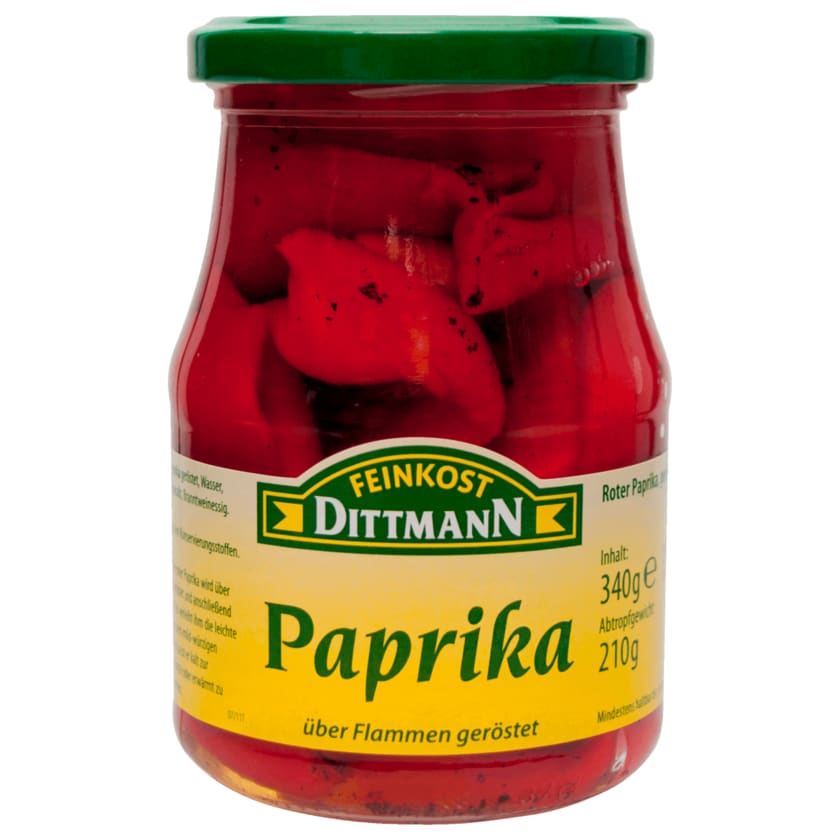 Feinkost Dittmann Paprika geröstet 210g